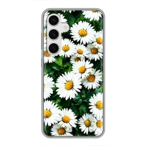 Чохол з принтом «Ромашки» для Samsung Galaxy S24