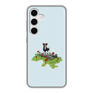 Чехлы с картинкой собаки Патрон для Samsung Galaxy S24 (AlphaPrint) (Сапер Пес)