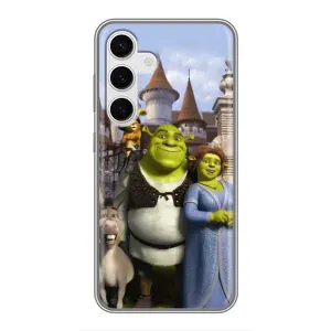 Чохол з мультфільмом Шрек на Samsung Galaxy S24 (Казкові герої Шрека)