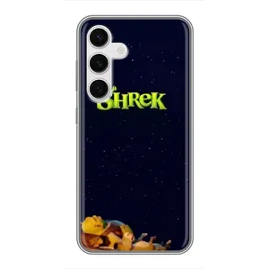 Чохол з мультфільмом Шрек на Samsung Galaxy S24 (Відпочиваючий Шрек)