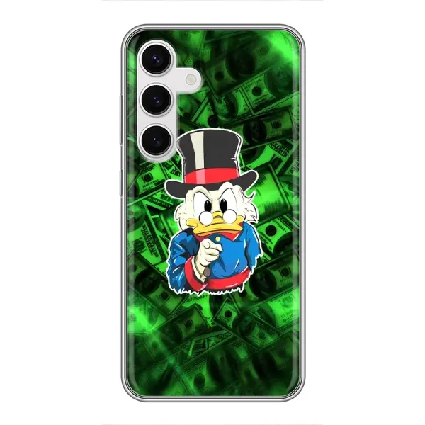 Чохол з принтом «Скрудж МакДак» для Samsung Galaxy S24