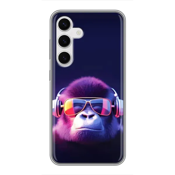 Чохол з принтом «Стильна мавпа» для Samsung Galaxy S24