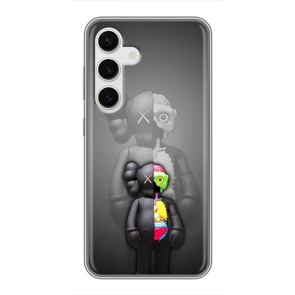 Чехол с принтом «Тело Bearbrick» для Samsung Galaxy S24