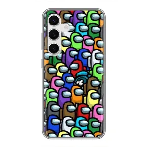 Чехол Амонг Ас для Samsung Galaxy S24 (AlphaPrint) (Убит)