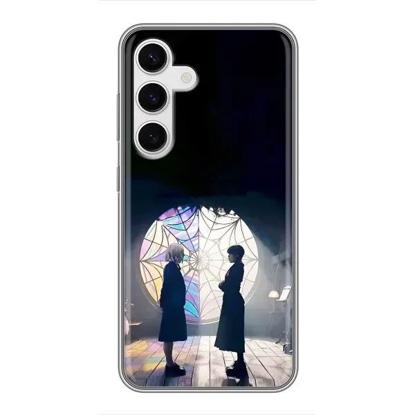 Чехол с принтом «Уэнздей и Инид» для Samsung Galaxy S24