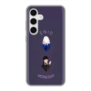 Чохли Венсдей на Samsung Galaxy S24 Уенсдей (AlphaPrint) (Венздей і подруга)