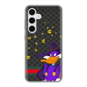 Бренднові Чохли для Samsung Galaxy S24 - (PREMIUMPrint) (Утка Гуччі)