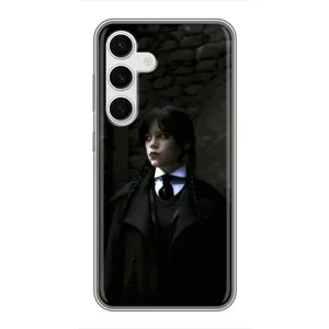 Чохол з дизайном Венздей 2 на Samsung Galaxy S24 (Темний стиль Венздей)
