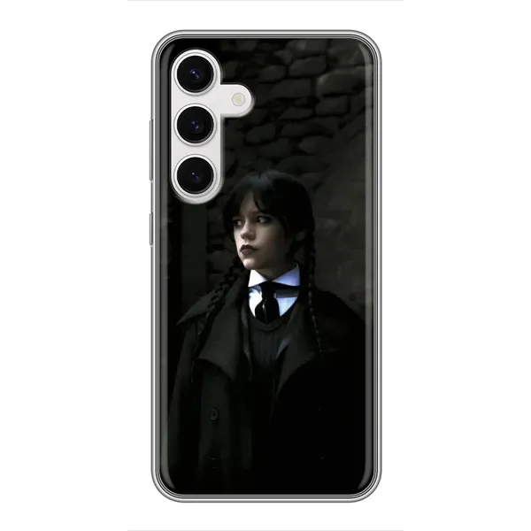 Чохол з принтом «Темний стиль Венздей» для Samsung Galaxy S24 Чохол з принтом «Темний стиль Венздей» для Samsung Galaxy S24