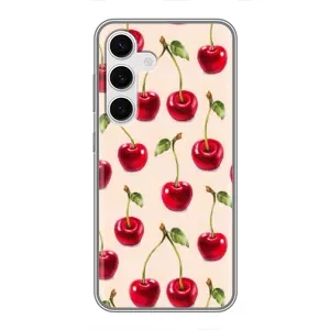 Чохол з принтом «Черешня» для Samsung Galaxy S24
