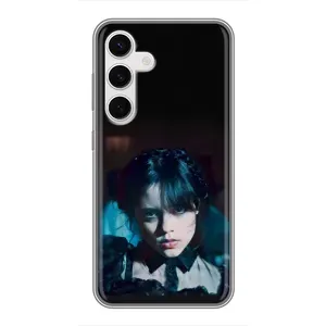 Чохли Венсдей на Samsung Galaxy S24 Уенсдей (AlphaPrint) (погляд Венздей)