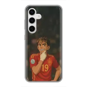 Чохол з футболістом Ламін Ямаль Samsung Galaxy S24 (Ямаль аніме)