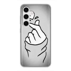 Чохол з принтом «Значок Love» для Samsung Galaxy S24