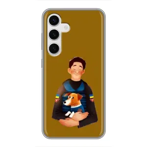 Чехлы с картинкой собаки Патрон для Samsung Galaxy S24 (AlphaPrint) (ЗСУ Патрон)