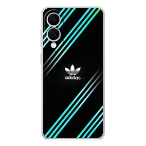 Чехлы Адидас для Samsung Galaxy S25 Edge (AlphaPrint) (Адидас с полосами)