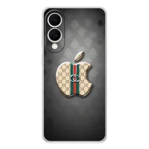 Чохли GUCCI для Самсунг Галаксі S25 Едж. (AlphaPrint) (Apple gucci)