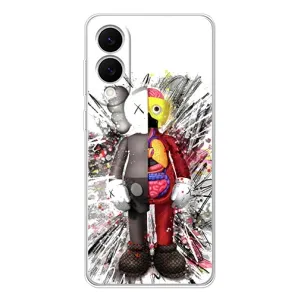 Чехлы для Samsung Galaxy S25 Edge - Bearbrick Louis Vuitton (PREMIUMPrint) (Беарбрик)