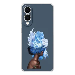 Чехлы (ART) Цветы на Samsung Galaxy S25 Edge (VPrint) (Цветы на голове)