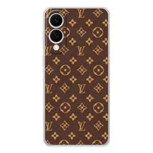 Чехлы Луи Витон для Samsung Galaxy S25 Edge (AlphaPrint - LOUIS VUITTON) (фон LOUIS VUITTON)