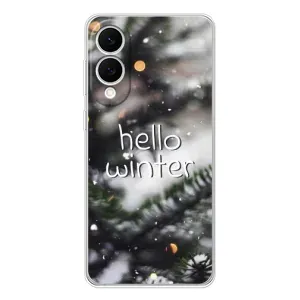 Новорічні, Святкові Чохли для Samsung Galaxy S25 Edge - 2024 год (Hello winter)