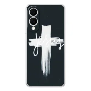 Чехол для Samsung Galaxy S25 Edge (AlphaPrint) - (Христианские) (Иисус)