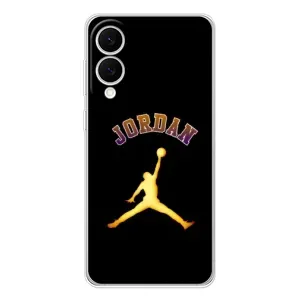 Чехлы для Samsung Galaxy S25 Edge - с картинкой JORDAN (AlphaPrint) (Jordan Gold)