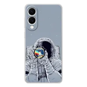 Чехол NASA для Samsung Galaxy S25 Edge (AlphaPrint) (Космонавт фото)