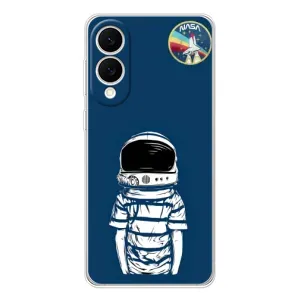 Чехол NASA для Samsung Galaxy S25 Edge (AlphaPrint) (Мальчик в шлеме)