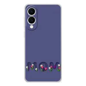 Чехлы для мамы на Samsung Galaxy S25 Edge (Мама в цветах)