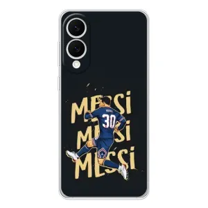 Чехлы для Samsung Galaxy S25 Edge (Leo чемпион) (AlphaPrint) (Messi ПСЖ)