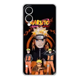 Naruto Anime Чехлы для Самсунг Галакси С25 Эдж (AlphaPrint) (Наруто из Аниме)