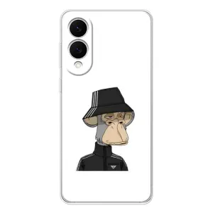 Чехлы с Обезьянами NFT для Samsung Galaxy S25 Edge (AlphaPrint) (обезьяна NFT Adidas)