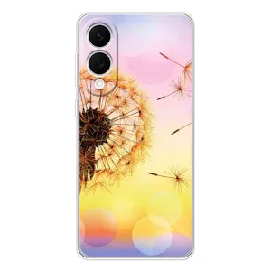 Чехол с картинкой (Стильные) для Самсунг Галакси С25 Эдж - (AlphaPrint) (Одуванчик)