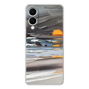 Чехол с картинкой (Стильные) для Самсунг Галакси С25 Эдж - (AlphaPrint) (Пастель)