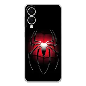 Чехол с человеком пауком для Samsung Galaxy S25 Edge - (AlphaPrint) (Паук марвел)