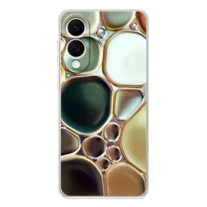 Мраморный чехол на Samsung Galaxy S25 Edge (VPrint) (Радужный Мрамор)
