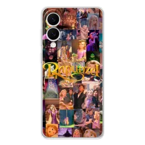 Чехол Рапунцель для Samsung Galaxy S25 Edge (Коллаж Рапунцель)