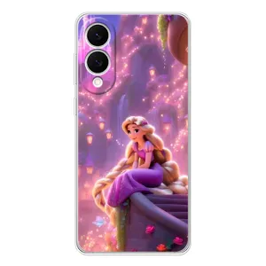 Чехол Рапунцель для Samsung Galaxy S25 Edge (Рапунцель в замке)