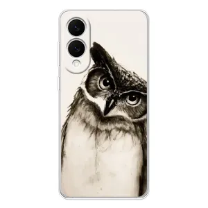 Чехол с птицами на Samsung Galaxy S25 Edge (VPrint) (Сова)