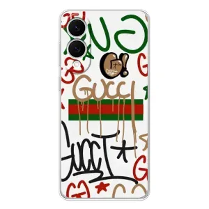 Брендновые Чехлы для Samsung Galaxy S25 Edge - (PREMIUMPrint) (Стиль GUUCI)