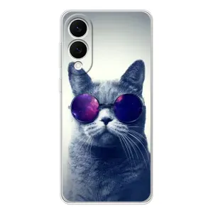 Чехол с принтом для Samsung Galaxy S25 Edge (AlphaPrint) Модные коты (Стильный кот)