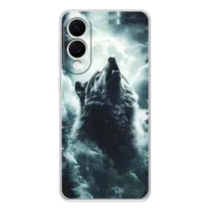 Чехол с картинкой «Хищники» для Samsung Galaxy S25 Edge (Волк в облаках)