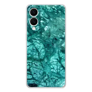 Мраморный чехол на Samsung Galaxy S25 Edge (VPrint) (Зеленый мрамор)