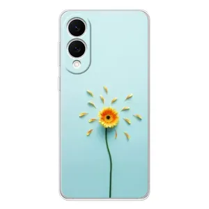 Чехлы с Цветами для Samsung Galaxy S25 Edge (VPrint) (Желтый цветок)