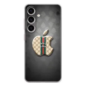 Чехлы ГУЧЧИ для Самсунг Гэлакси С25 ФЕ (AlphaPrint) (Apple gucci)
