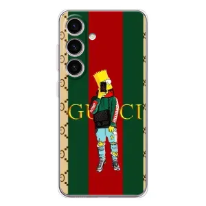 Бренднові Чохли для Samsung Galaxy S25 FE - (PREMIUMPrint) (Барт ГУЧЧІ)
