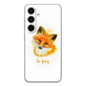 Чохли з картинкою Лисичка для Samsung Galaxy S25 FE (VPrint) (Дівчинка Лиса)