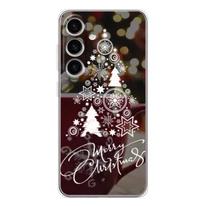 Різдвяні Чохли для Samsung Galaxy S25 FE (VPrint) (Ялинка яскрава)