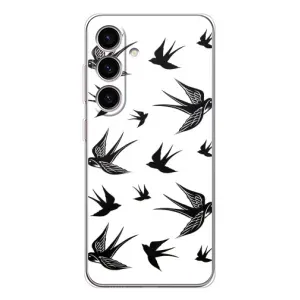 Чохол з пташками на Samsung Galaxy S25 FE (VPrint) (Ластівки)