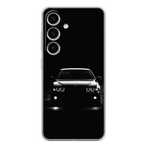 Чехол для Самсунг Гэлакси С25 ФЕ - с принтом БМВ (AlphaPrint) (Машина BMW)